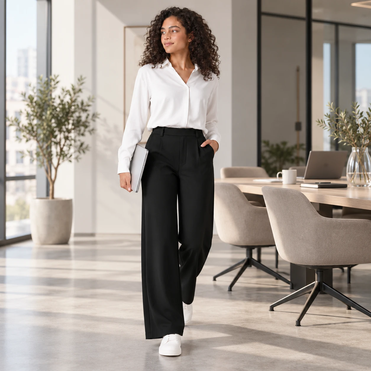 Executive Sculpt Pants — office hours